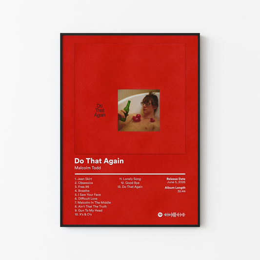 Malcolm Todd Do That Again Album Posters