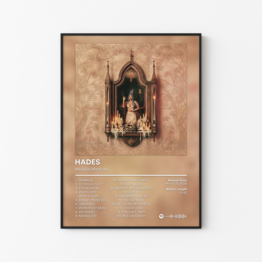 Melanie Martinez HADES Album Poster