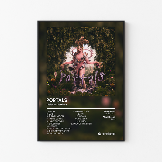 Melanie Martinez PORTALS Album Poster