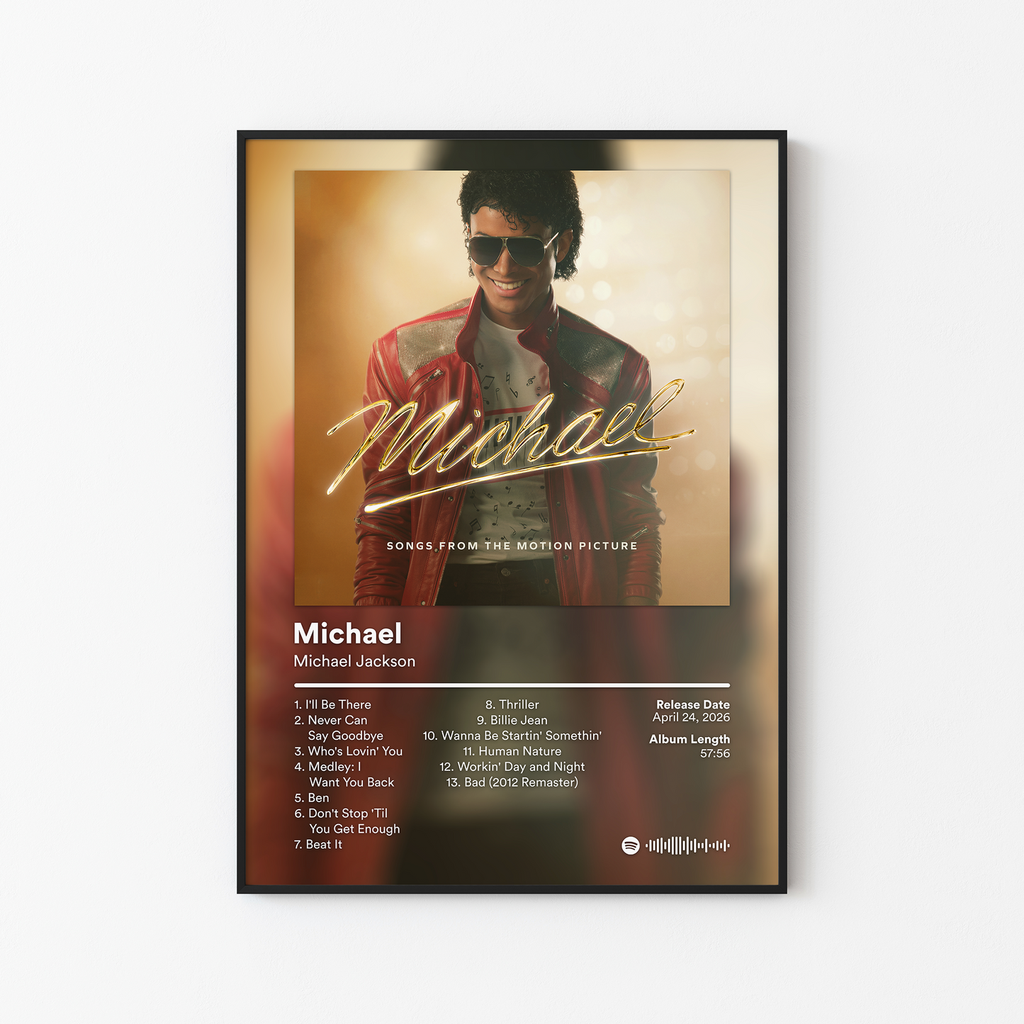 Michael Jackson Michael: Songs From The Motion Picture Album Posters