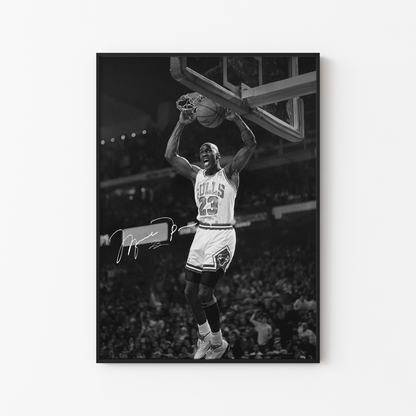 Michael Jordan Dunk Poster