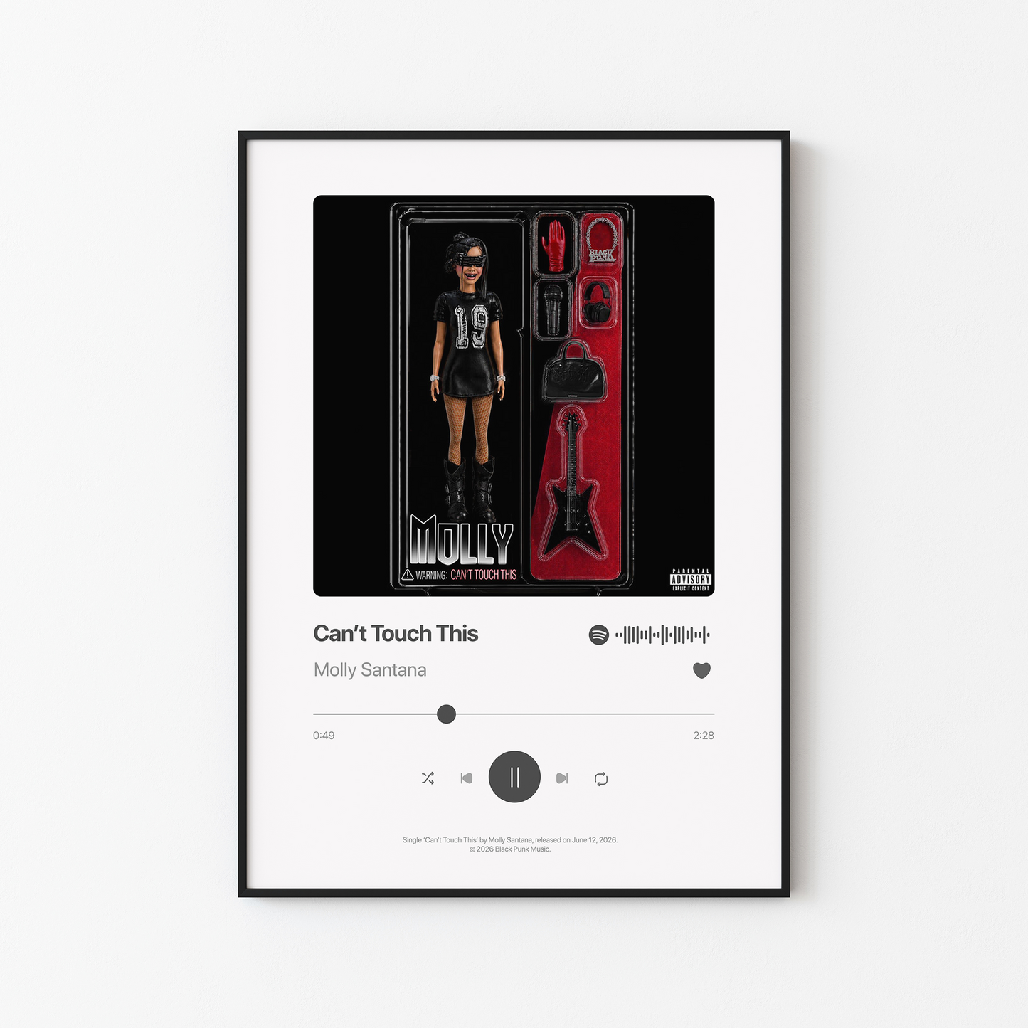 Molly Santana Can't Touch This Poster
