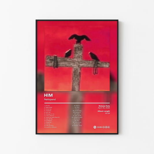 Nettspend HIM Album Poster