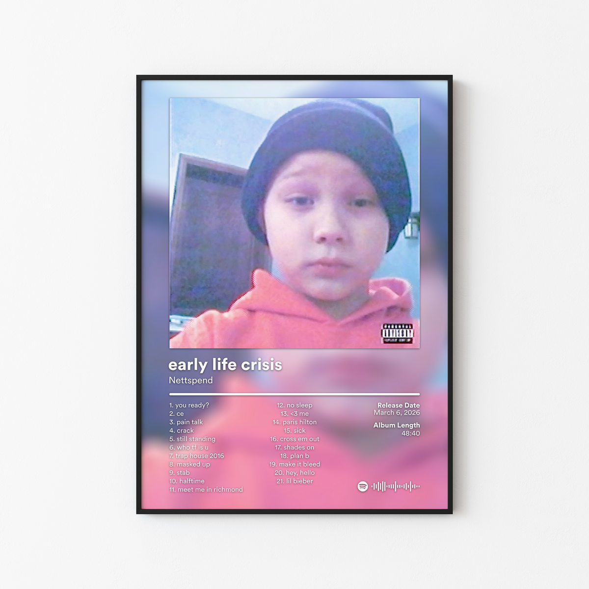 Nettspend Album Posters – Radial Posters