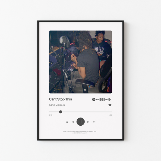 Nine Vicious Cant Stop This Poster