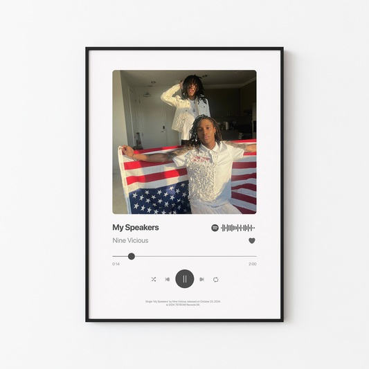 Nine Vicious My Speakers Poster