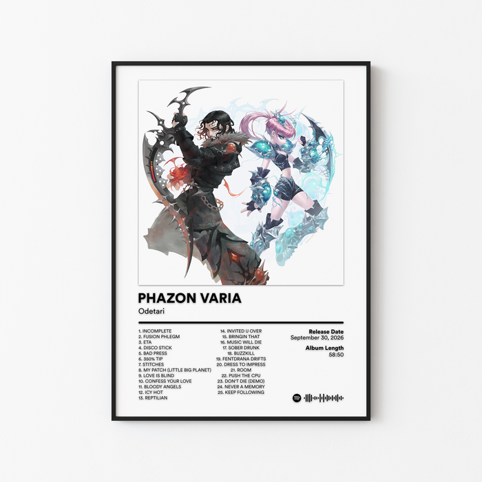 Odetari PHAZON VARIA Album Poster