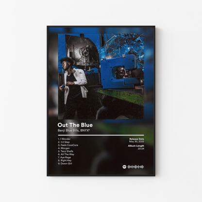 BNYX Out The Blue Album Poster