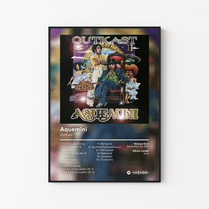 Outkast Aquemini Album Poster