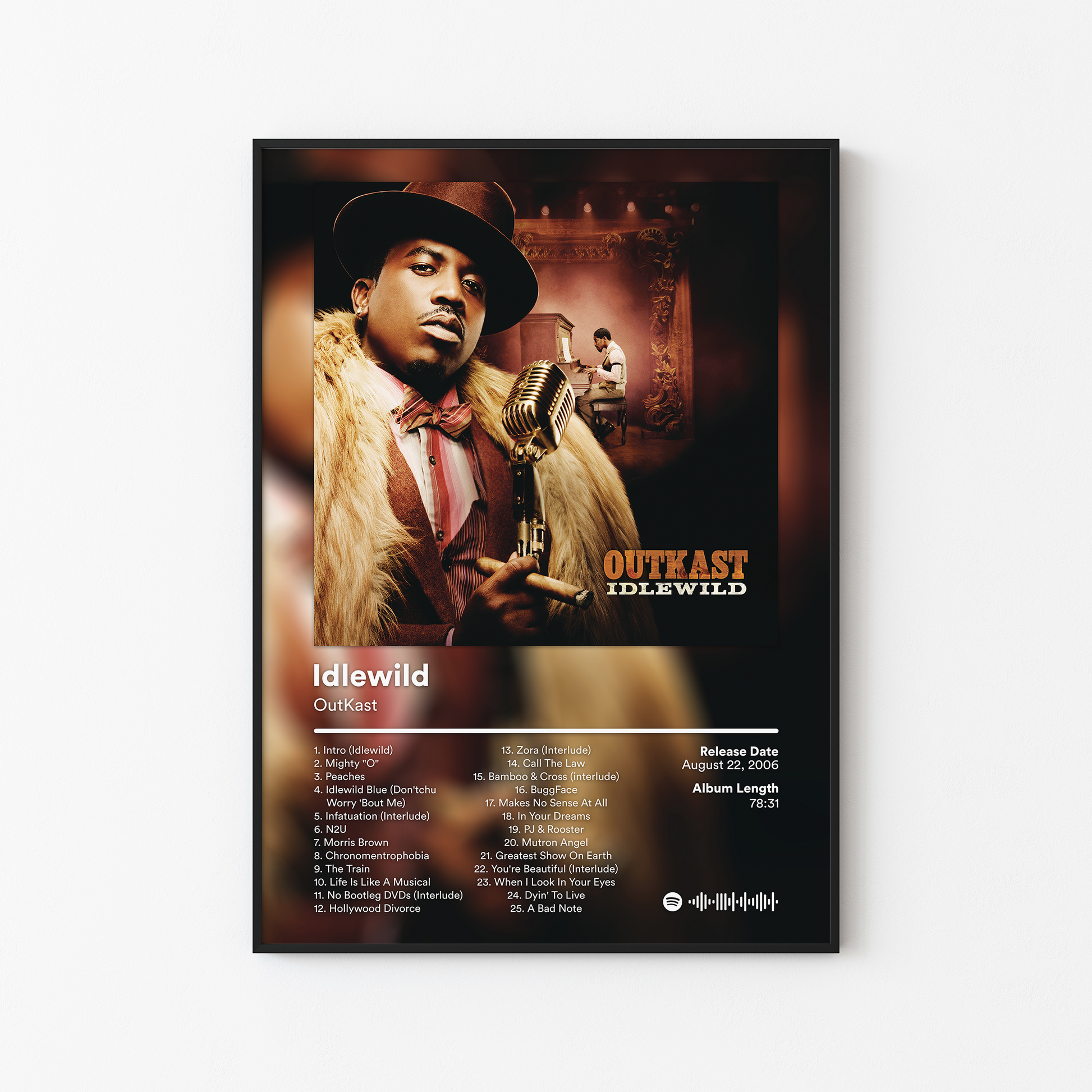 Outkast Idlewild Album Poster