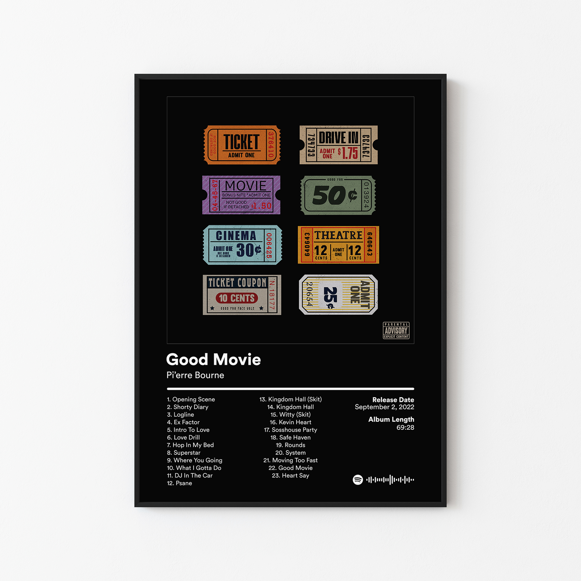 Pierre Bourne Good Movie Album Poster