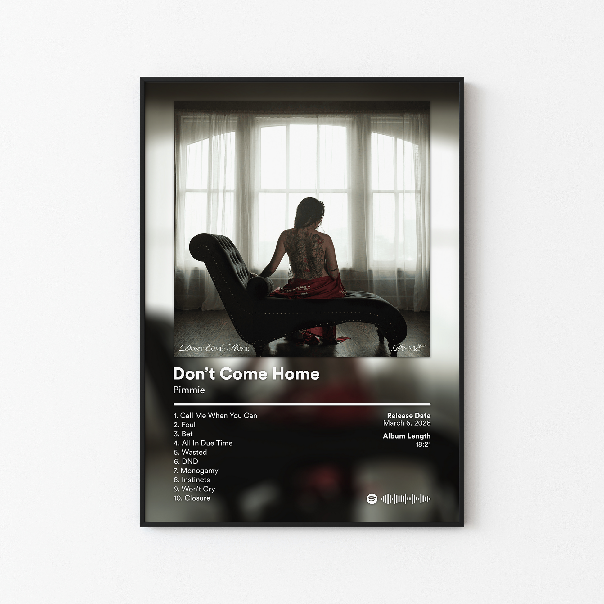 Pimmie Dont Come Home Album Poster