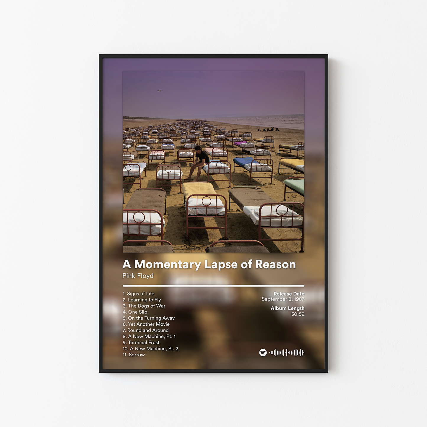 Pink Floyd A Momentary Lapse of Reason Album Poster