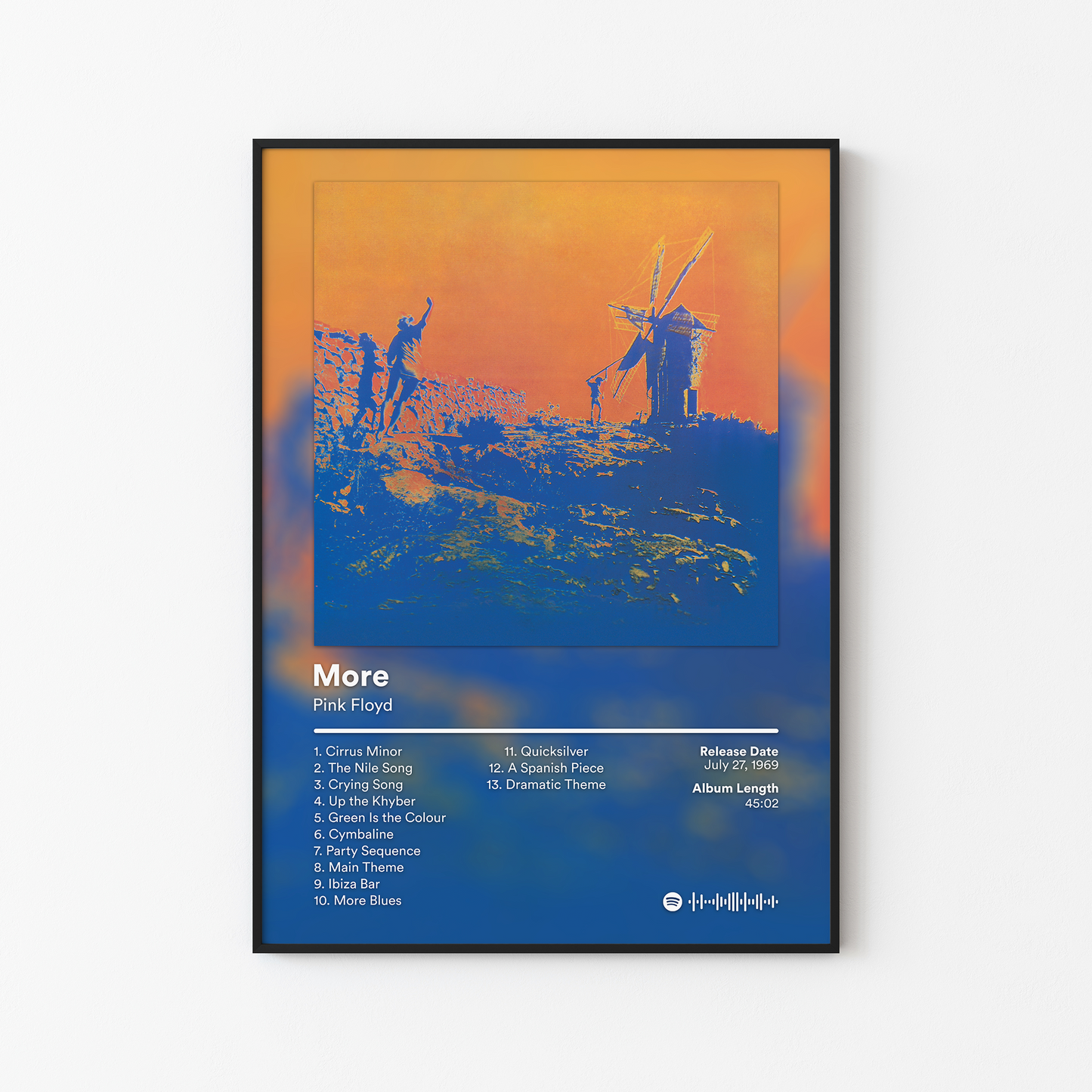 Pink Floyd More Album Poster