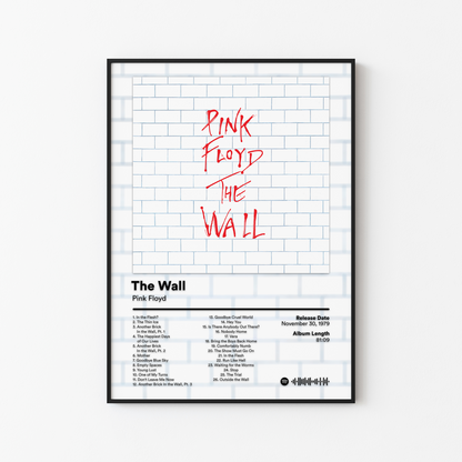 Pink Floyd The Wall Album Poster