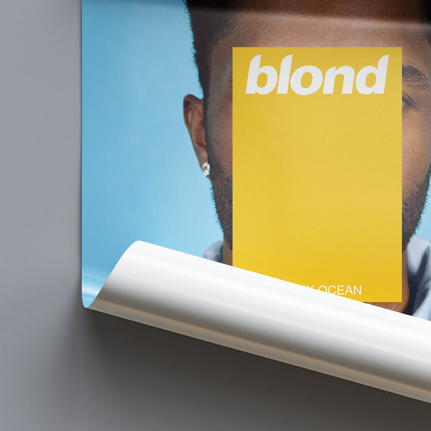 Frank Ocean Blonde Poster