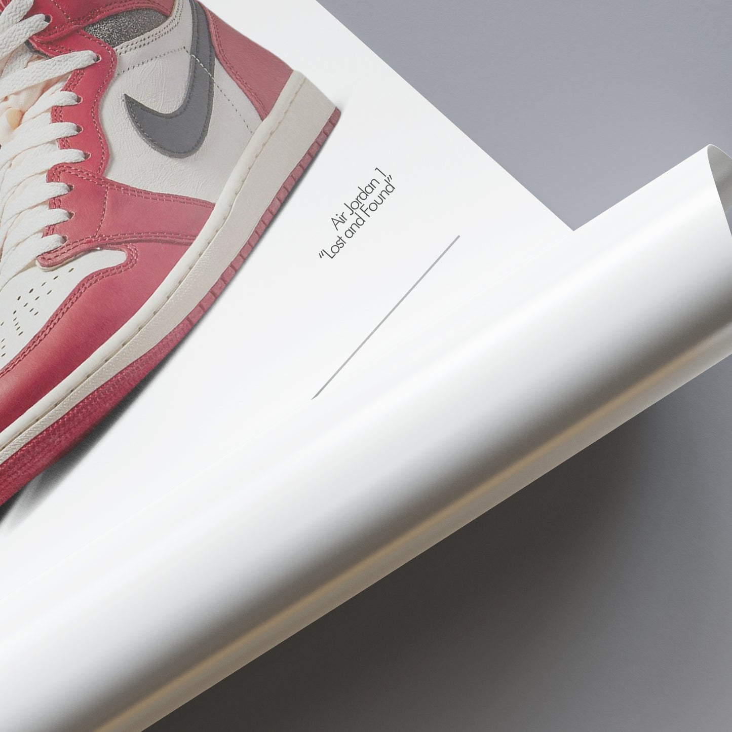 Lost and Found Sneaker Poster