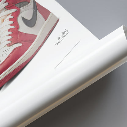 Lost and Found Sneaker Poster