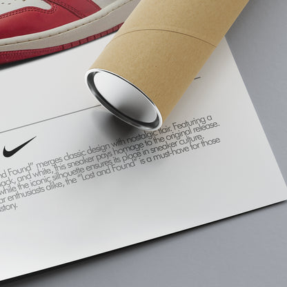 Lost and Found Sneaker Poster