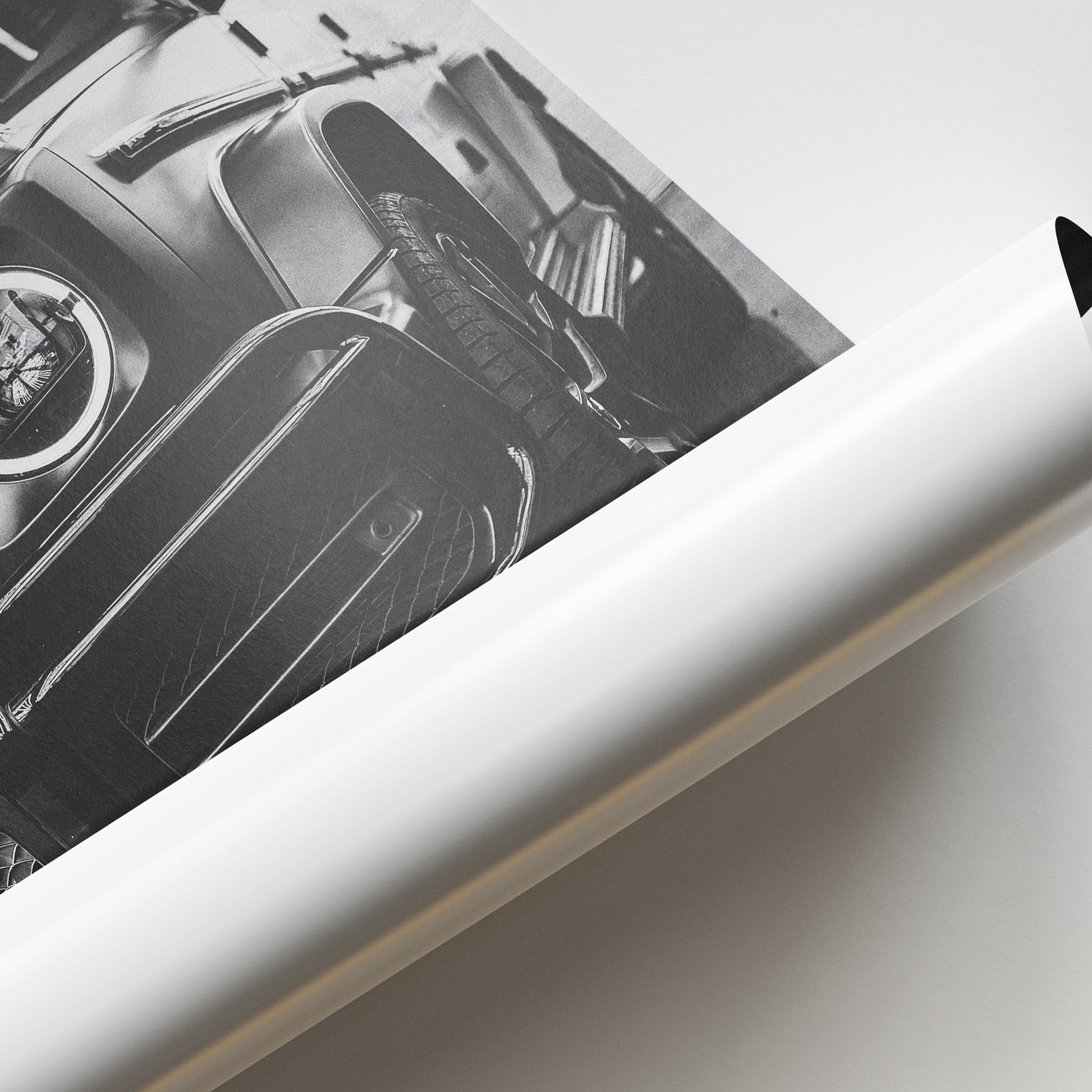 Aesthetic Prada Milano Car Poster