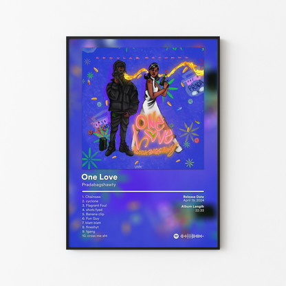 Pradabagshawty One Love Album Poster