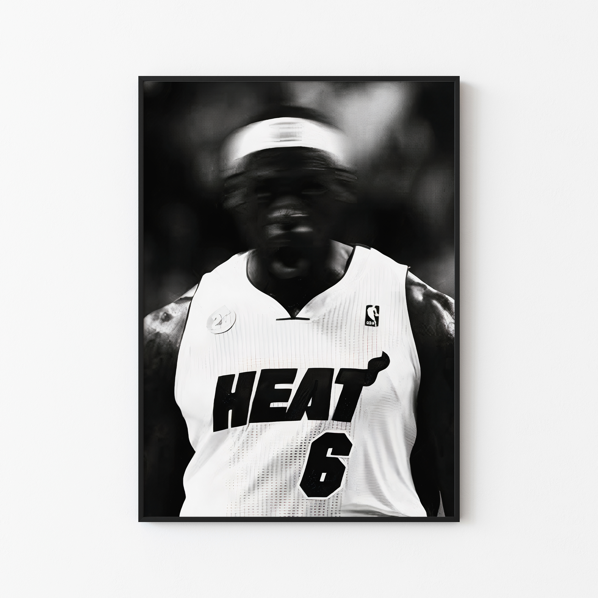 LeBron James Miami Heat Poster