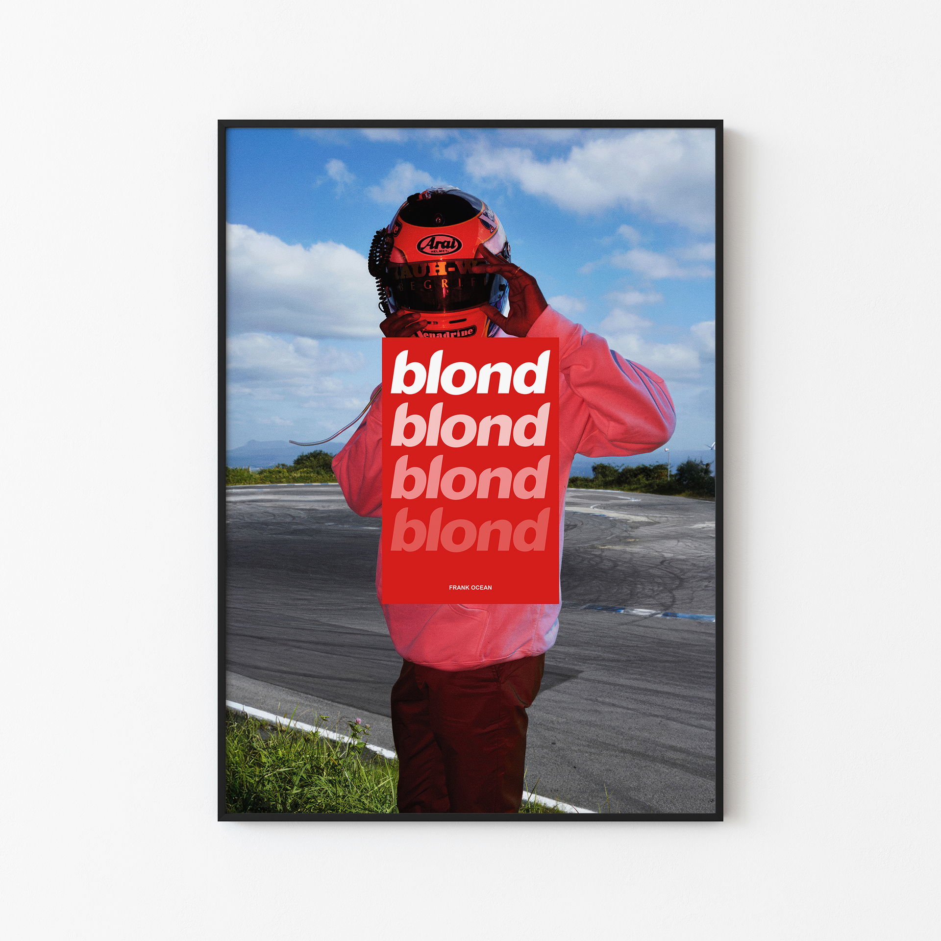 Frank Ocean Blonde Poster – Radial Posters