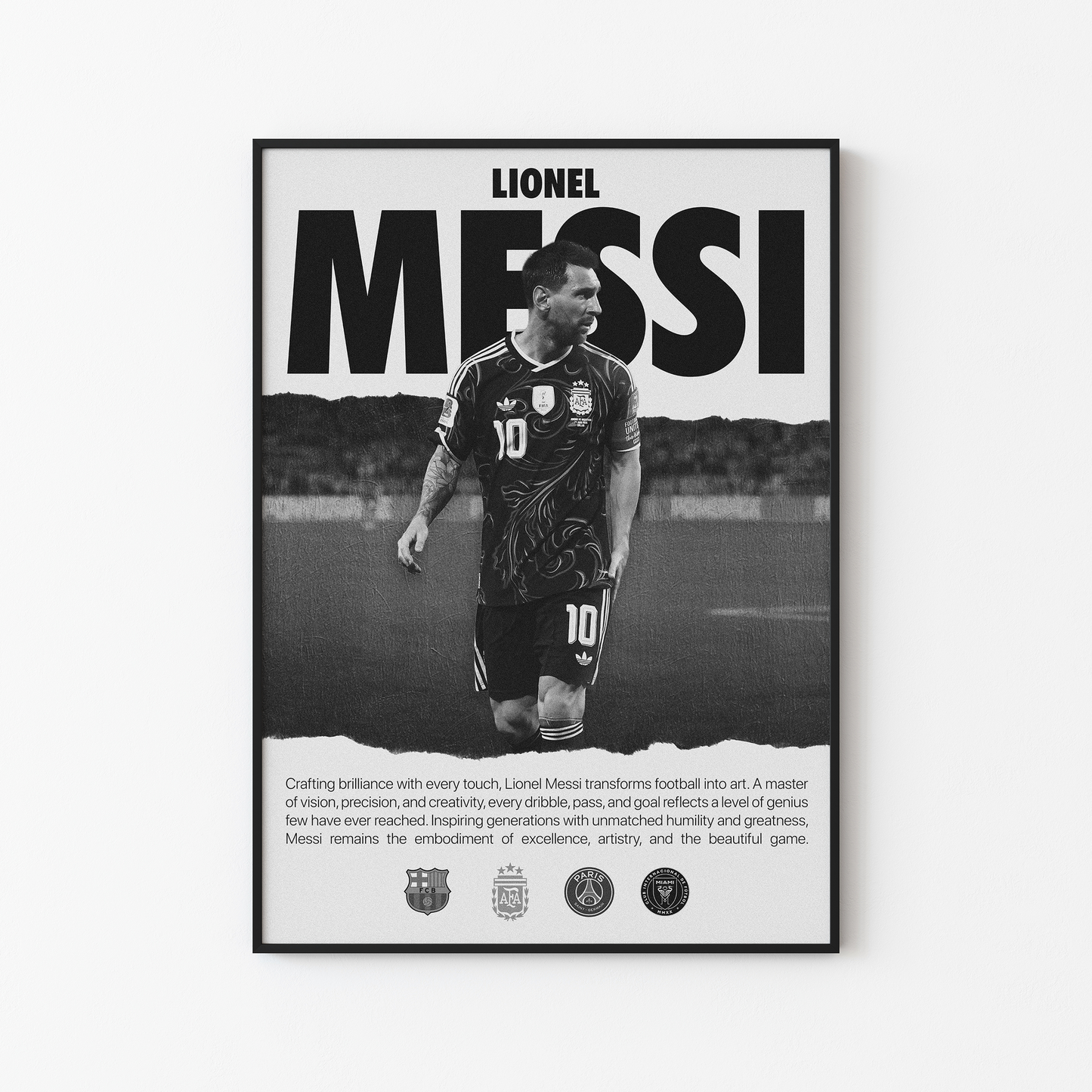 Lionel Messi 2026 World Cup Poster