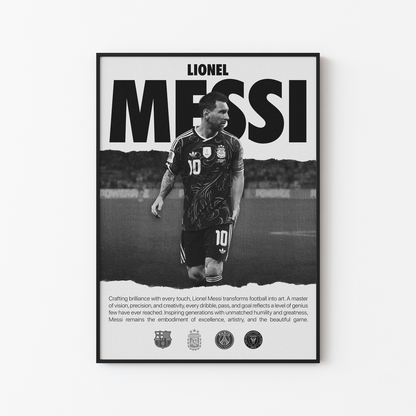 Lionel Messi 2026 World Cup Poster