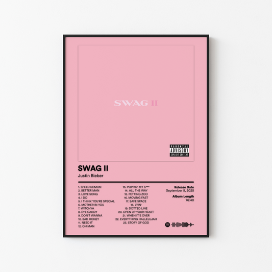 Justin Bieber Album Posters