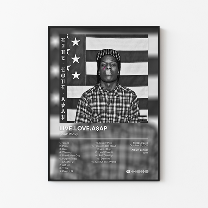 A$AP Rocky Album Posters