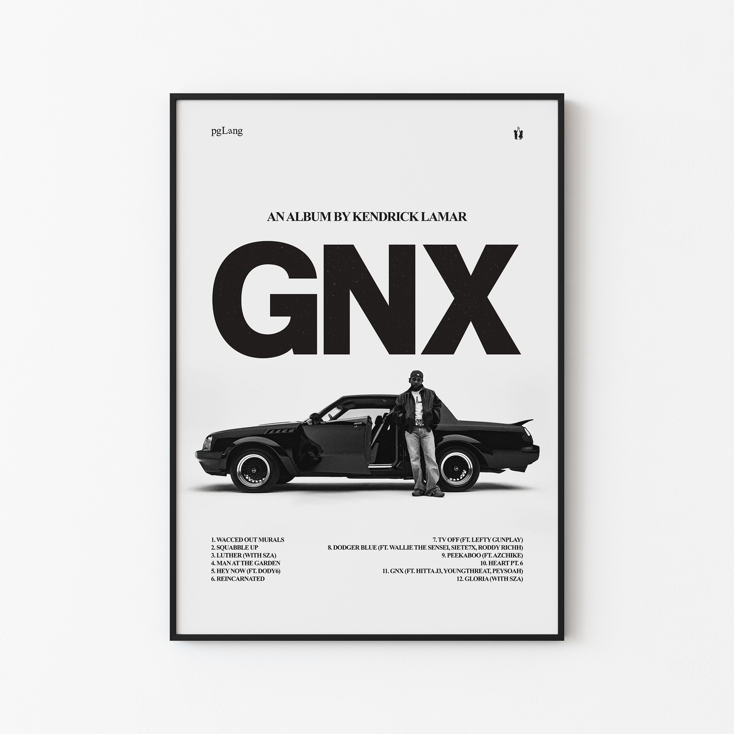 Kendrick Lamar GNX Album Poster