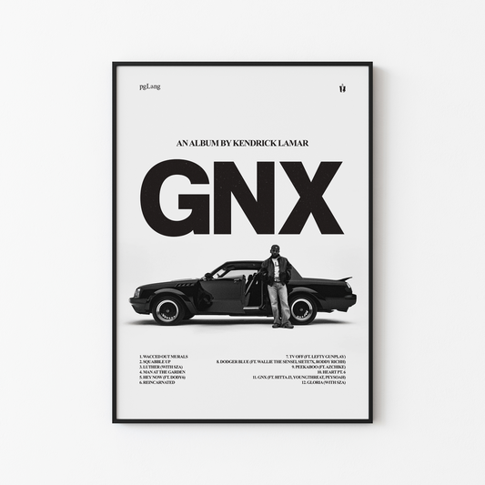 Kendrick Lamar GNX Album Poster