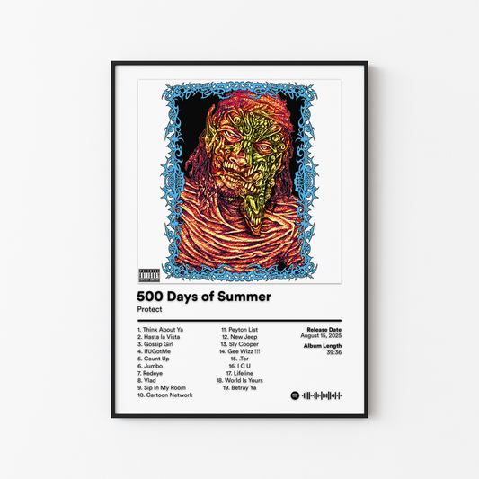Protect 500 Days of Summer Album Poster