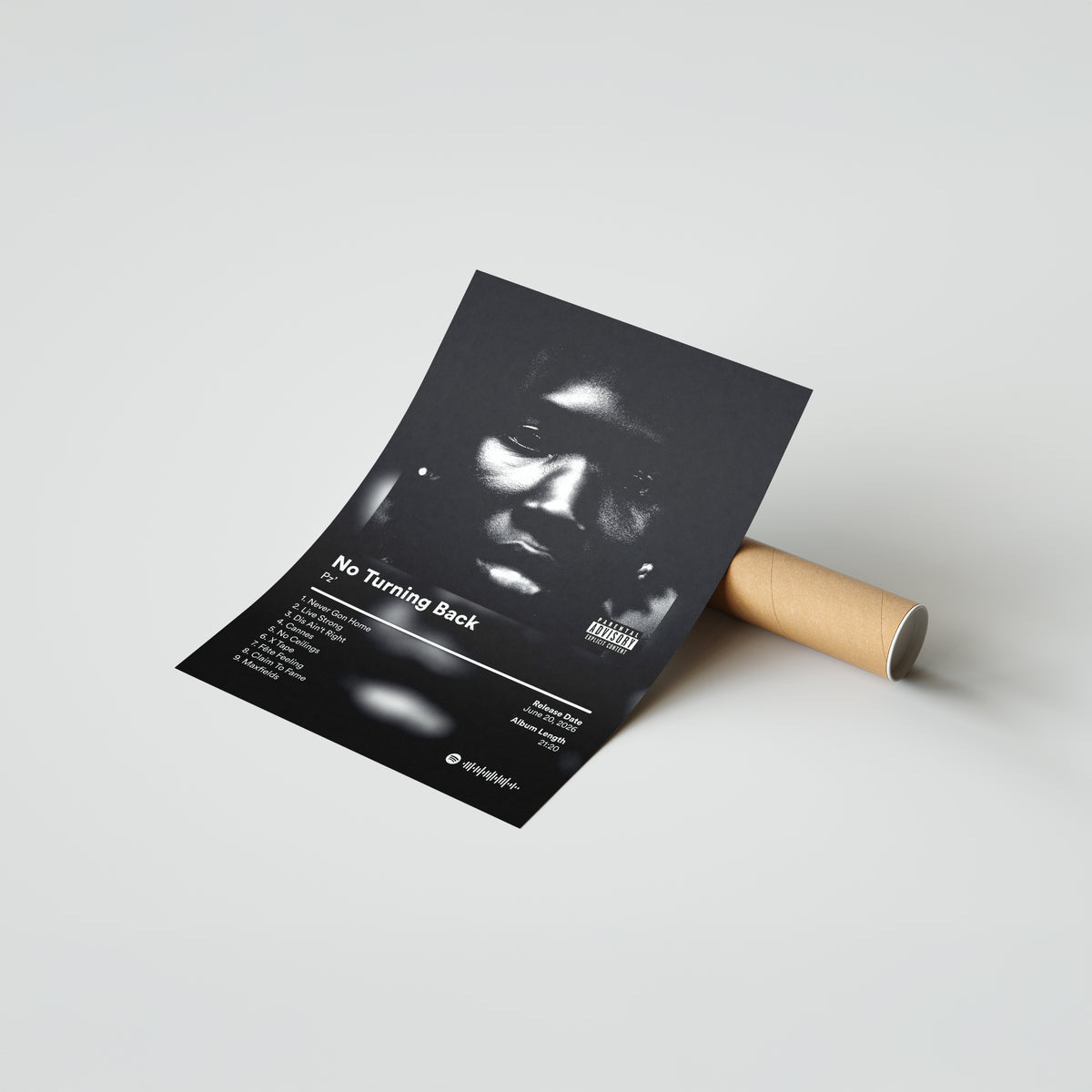 Pz' No Turning Back Album Poster