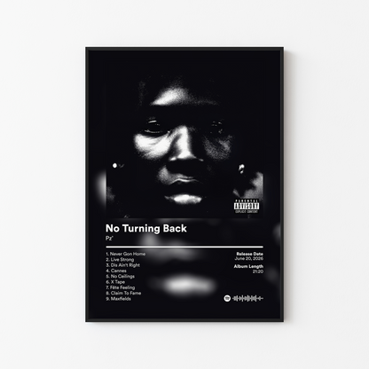 Pz' No Turning Back Album Poster