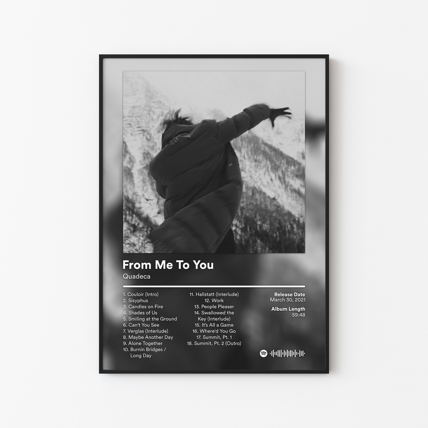 Quadeca From Me To You Album Poster