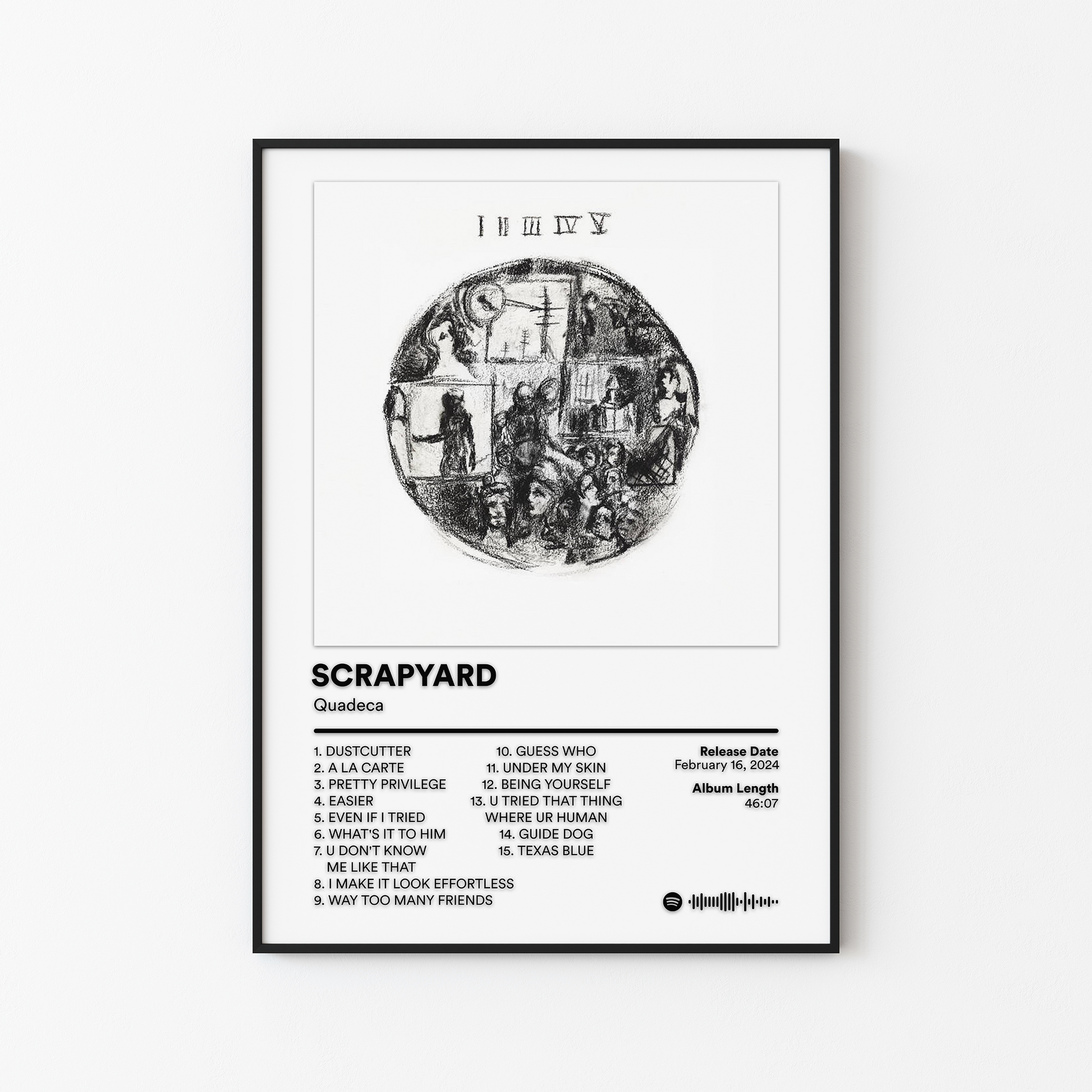 Quadeca SCRAPYARD Album Poster