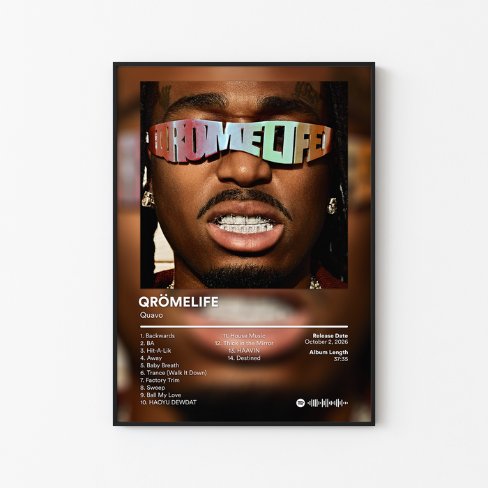 Quavo QROMELIFE Album Poster