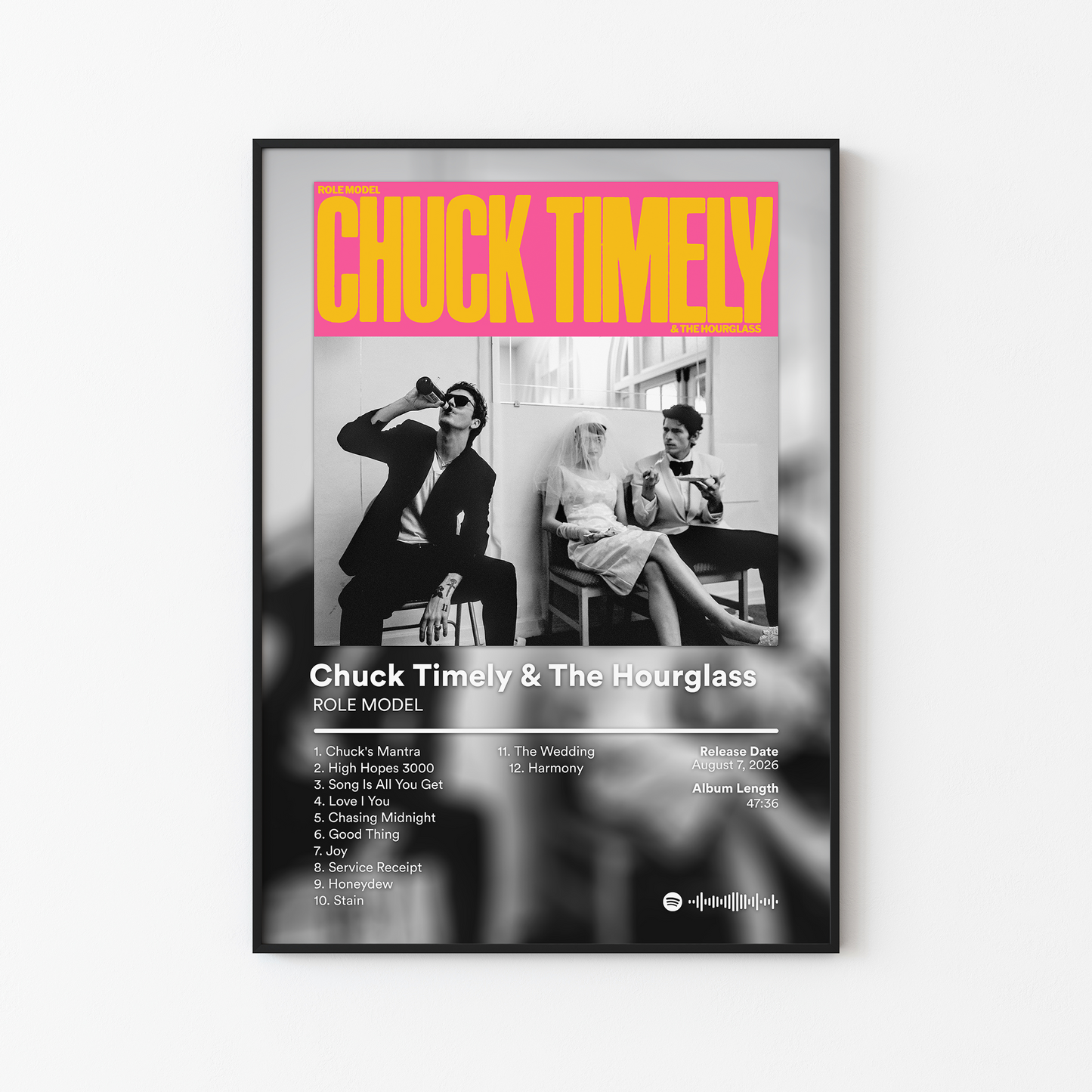 ROLE MODEL Chuck Timely & The Hourglass Album Poster