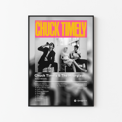 ROLE MODEL Chuck Timely & The Hourglass Album Poster