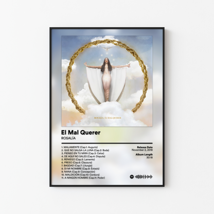ROSALIA El Mal Querer Album Poster