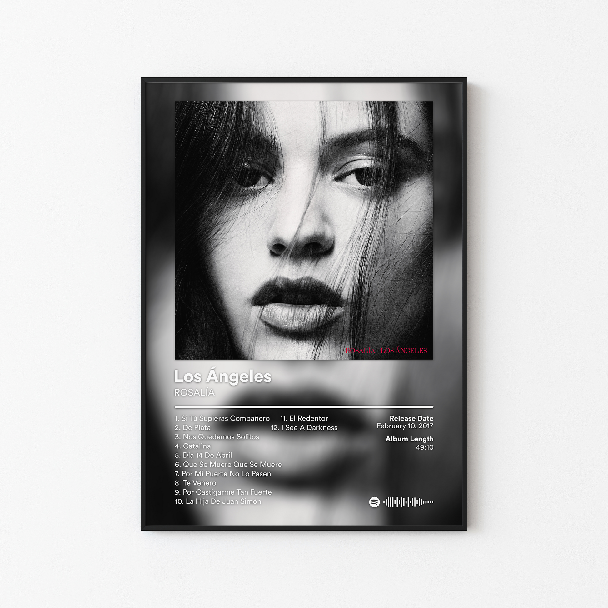 ROSALIA Los Angeles Album Poster