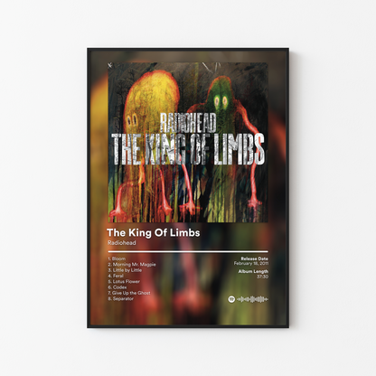 Radiohead The King Of Lambs Album Poster