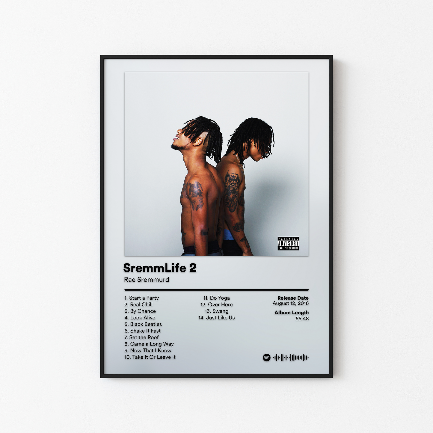 Rae Sremmurd SremmLife 2 Album Poster