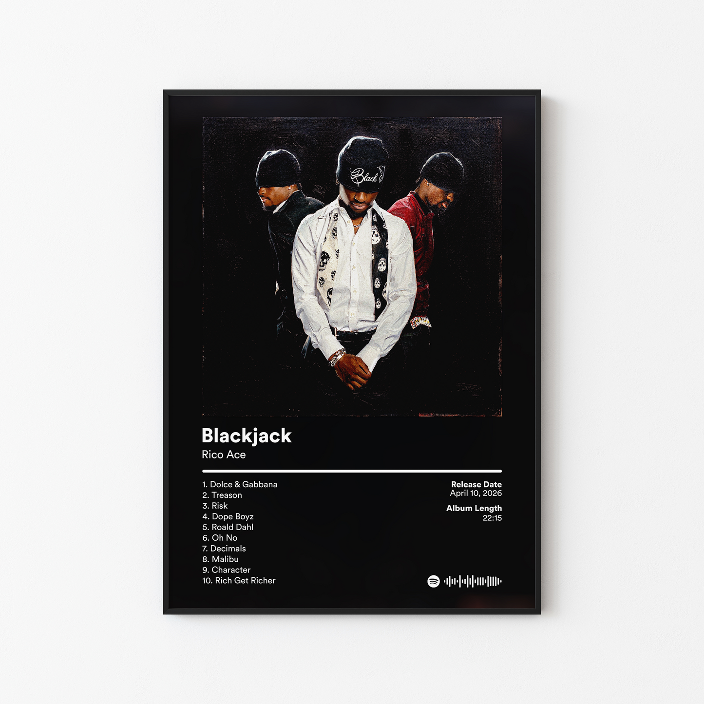 Rico Ace Blackjack Album Poster
