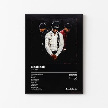 Rico Ace Blackjack Album Poster