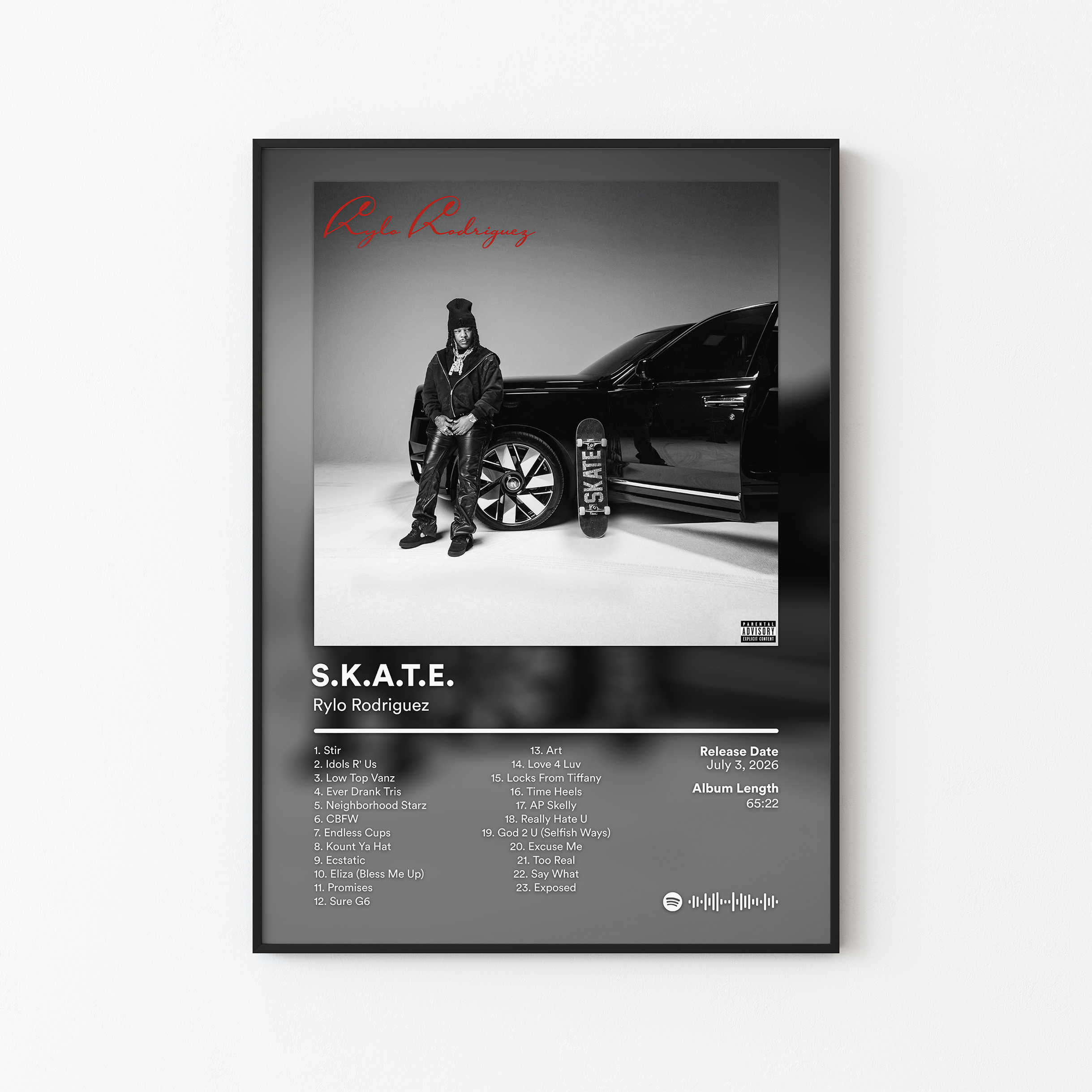 Rylo Rodriguez Album Posters – Radial Posters