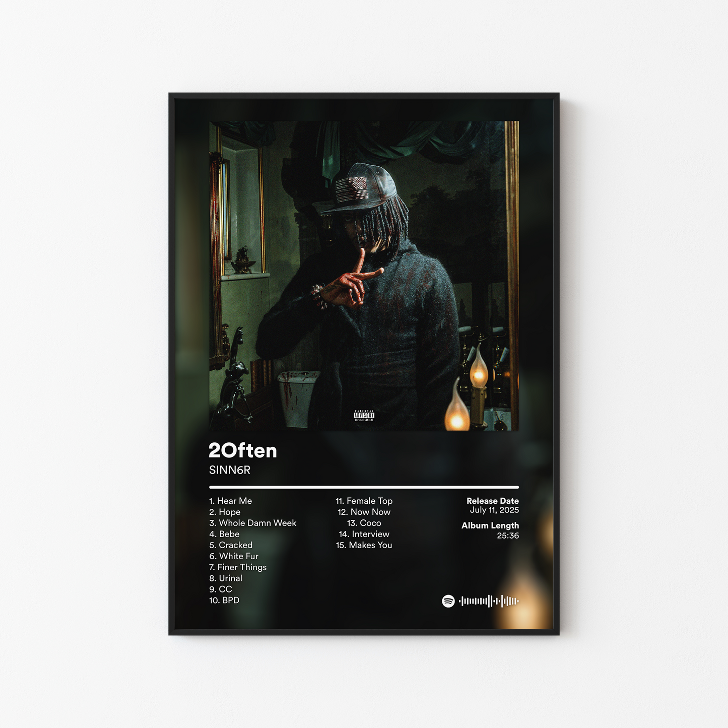 SINN6R 2Often Album Poster