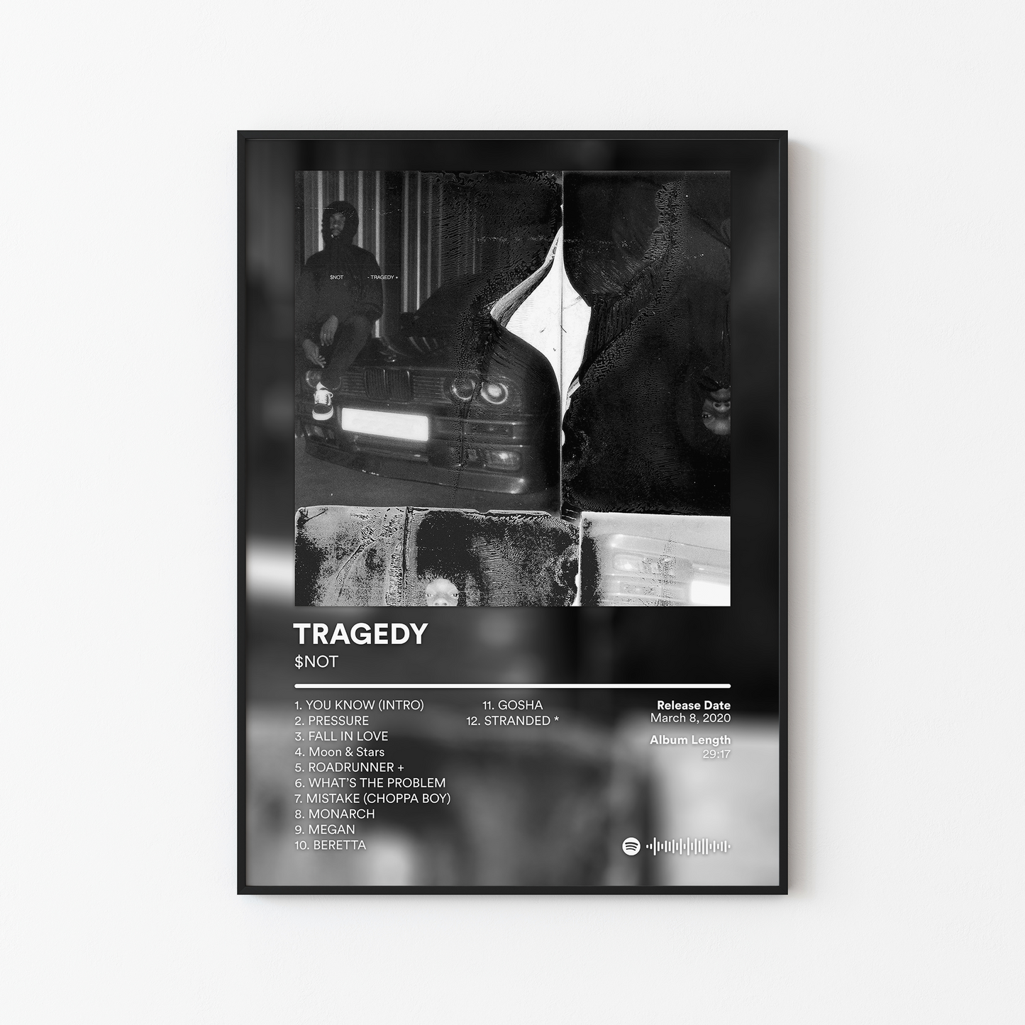SNOT TRAGEDY Album Poster